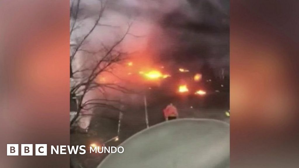 El accidente de helicóptero en que murió el ministro del Interior de Ucrania y otras 13 personas en Kyiv