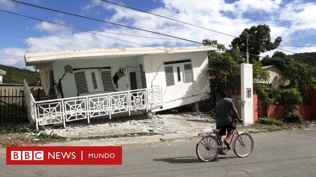 Terremoto en Puerto Rico un sismo de magnitud 6,0 sacude la isla tras