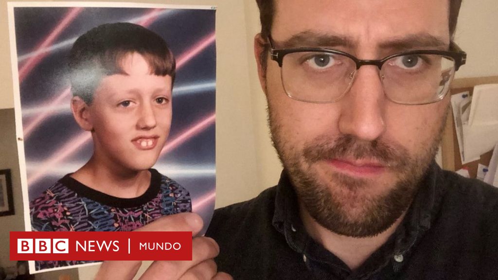 The man who discovered a photo of him as a child became a viral meme