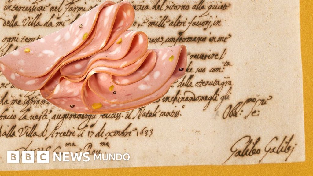 Cómo los escritos de Galileo Galilei terminaron como papel de envoltura de mortadela