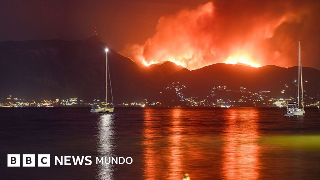 Incendios arrasan con Rodas: las fotos que muestran el antes y después en la turística isla griega
