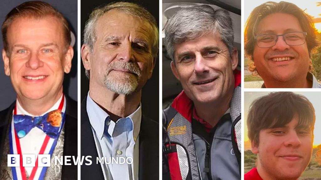 Titanic: qué se sabe de las 5 personas a bordo del sumergible desaparecido que se dirigía al legendario barco