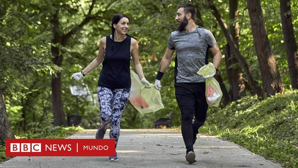 Plogging, el curioso deporte sueco que combina correr con recoger basura