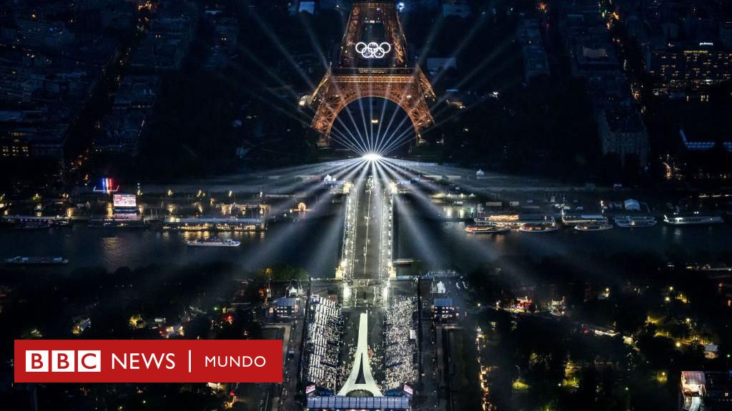 Olympic Games: The best shots from the opening ceremony of the 2024 Olympic Games in Paris