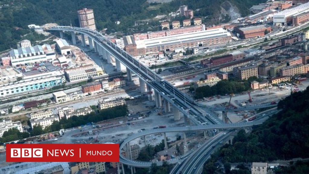 Si tratta del nuovo ponte di Genova che sostituisce quello tragicamente crollato due anni fa e che provocò la morte di 43 persone