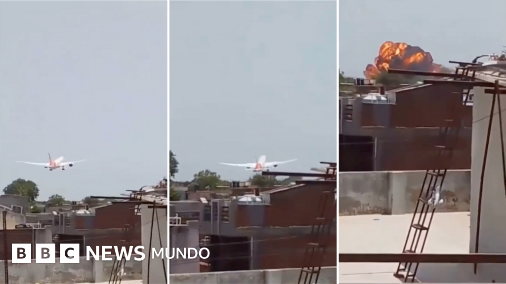 El impactante video de un adolescente de 17 años en el accidente de Air India