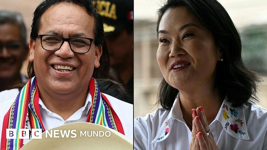 Elections in Peru: Keiko Fujimori and Roberto Sánchez hold a flawed vote-by-vote dispute for the presidency - BBC News World