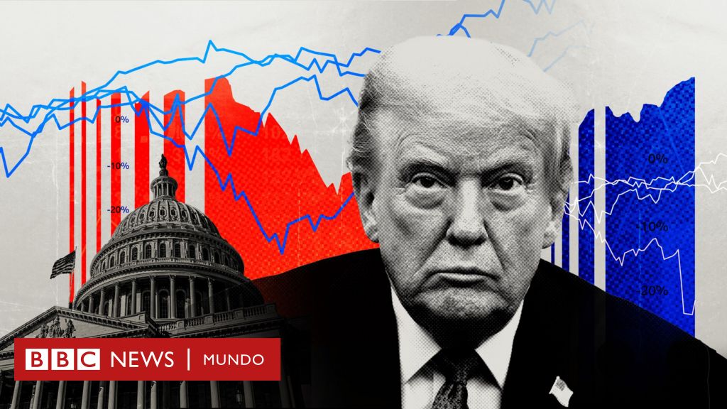 El gráfico que muestra la baja aprobación de Trump en sus primeros 100 días de gobierno