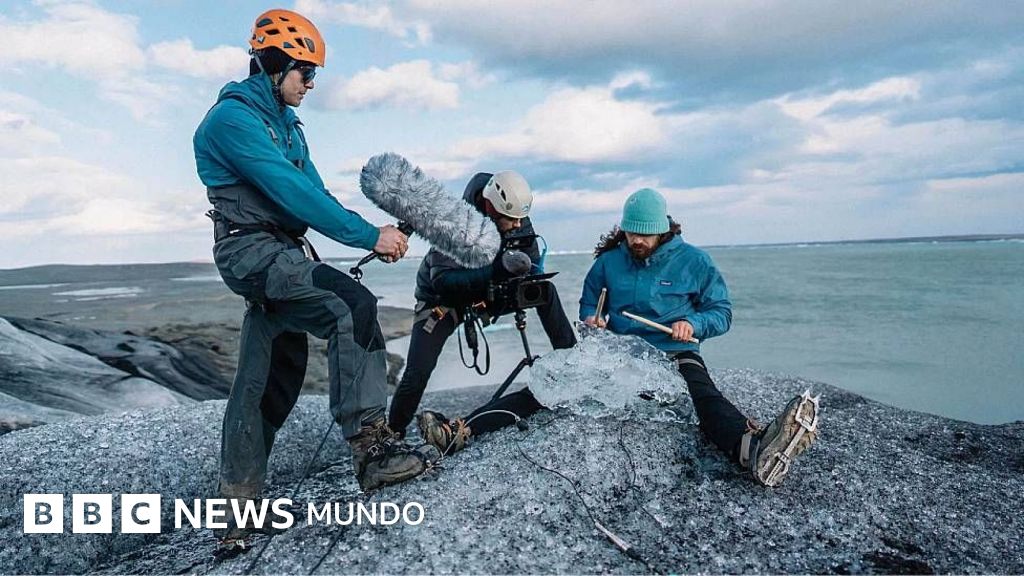 Los glaciares cantan: un llamado a escuchar el deshielo por el calentamiento global