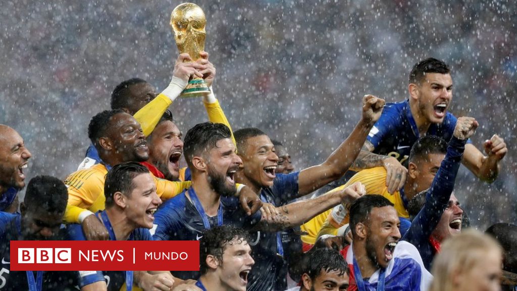 gráfico menta Deber Francia es campeón del Mundial de Rusia 2018 al vencer a Croacia en un  festival de goles en la final - BBC News Mundo