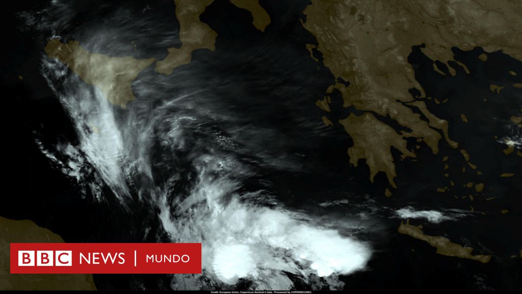 "Medicán", el huracán en el Mediterráneo que explica la fuerte tormenta que generó las catastróficas inundaciones en Libia