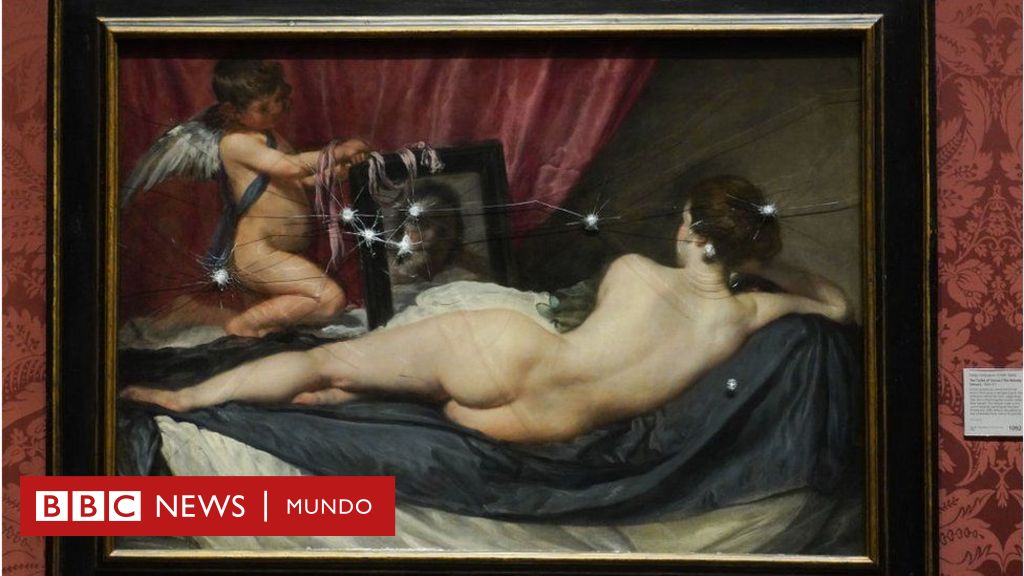Activistas atacan a martillazos “La Venus del Espejo” de Velázquez en la National Gallery de Londres
