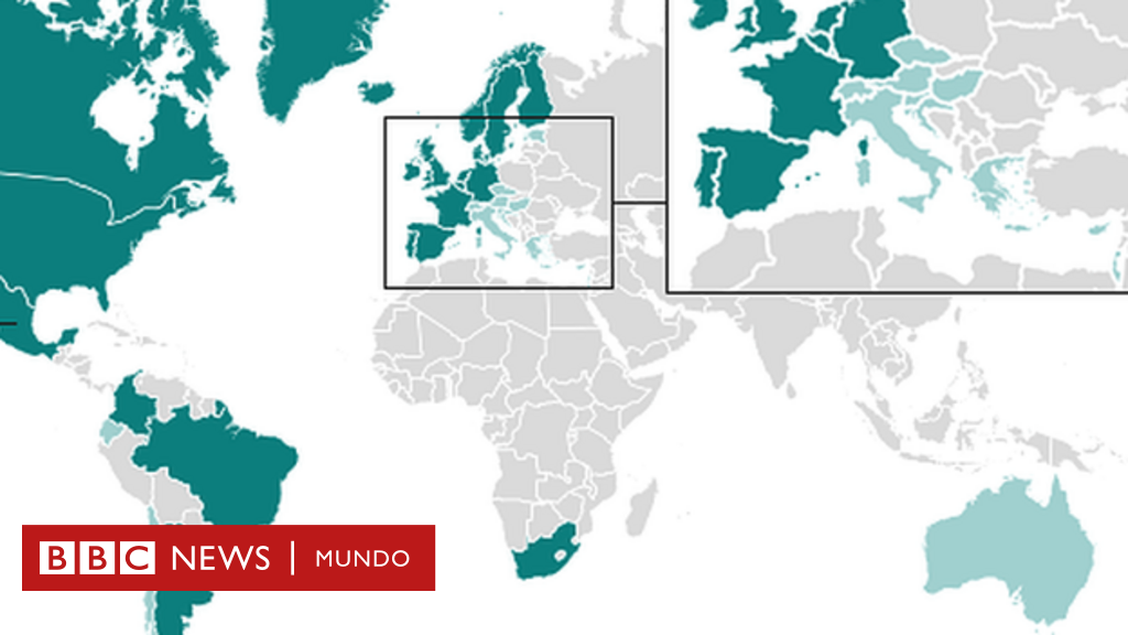 El Mapa Que Muestra Los 23 Países Que Han Legalizado El Matrimonio Gay En El Mundo Bbc News Mundo 4456