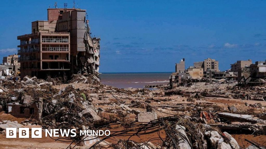 6 gráficos que muestran la destrucción provocada por las catastróficas inundaciones en Libia