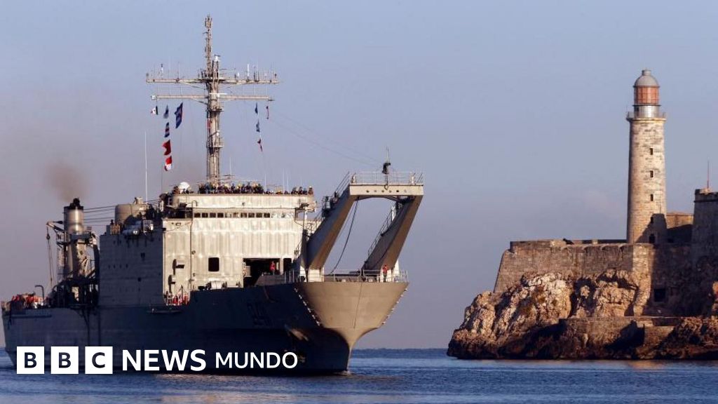 キューバは米国との緊張の中、メキシコから送られた食料を積んだ船２隻を受け取る。