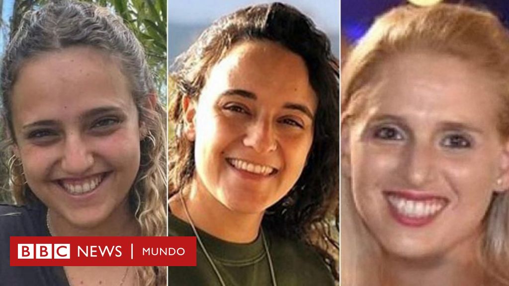 Quiénes son las 3 rehenes israelíes liberadas por Hamás tras el inicio del alto el fuego en Gaza