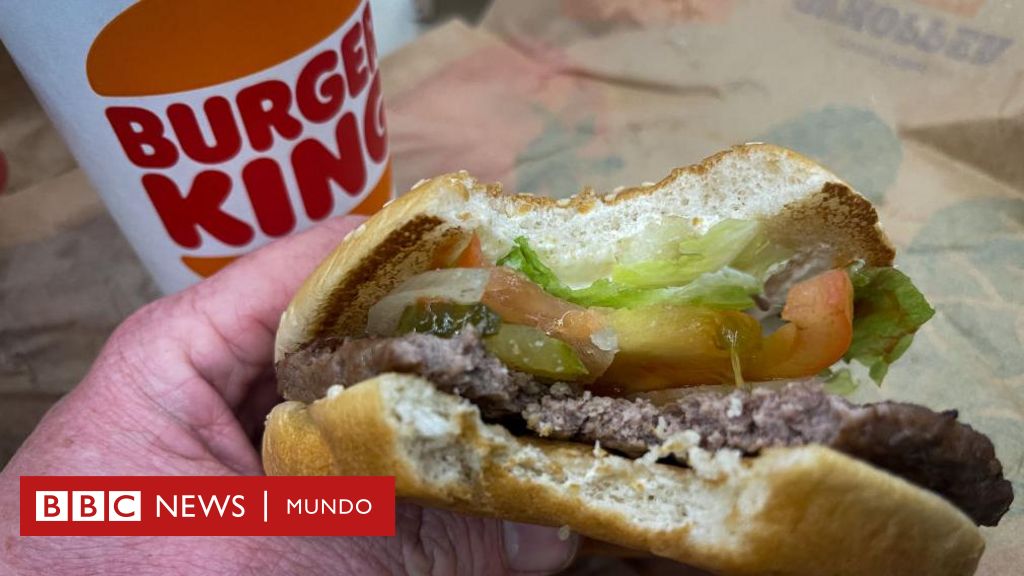 Acusan a Burger King de engañar a sus clientes con el tamaño de sus hamburguesas