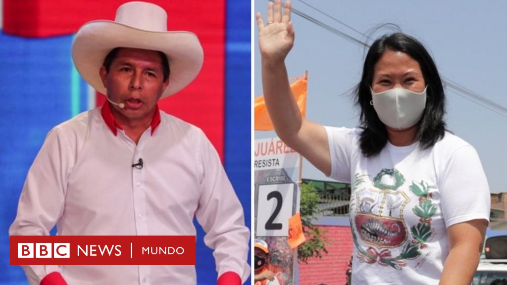Elecciones Perú 2021: con el 100% del voto procesado, Pedro Castillo y  Keiko Fujimori son los candidatos que pasan a la segunda vuelta de las  presidenciales - BBC News Mundo