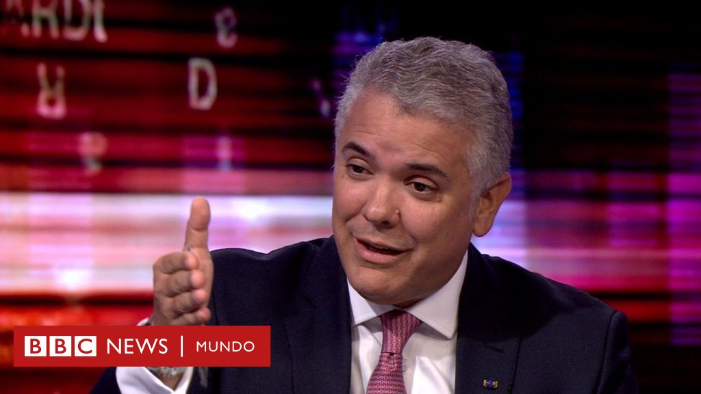 Iván Duque sobre las elecciones en Colombia: "Si pudiera presentarme,  estaría en la pelea y sería reelecto" - BBC News Mundo