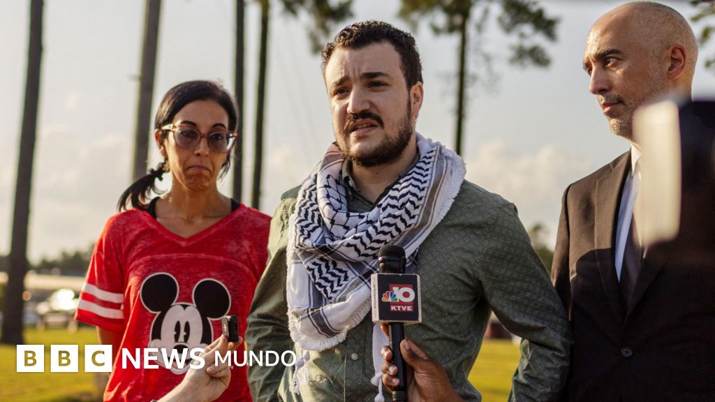 Liberan a estudiante palestino tras detención en EE.UU.