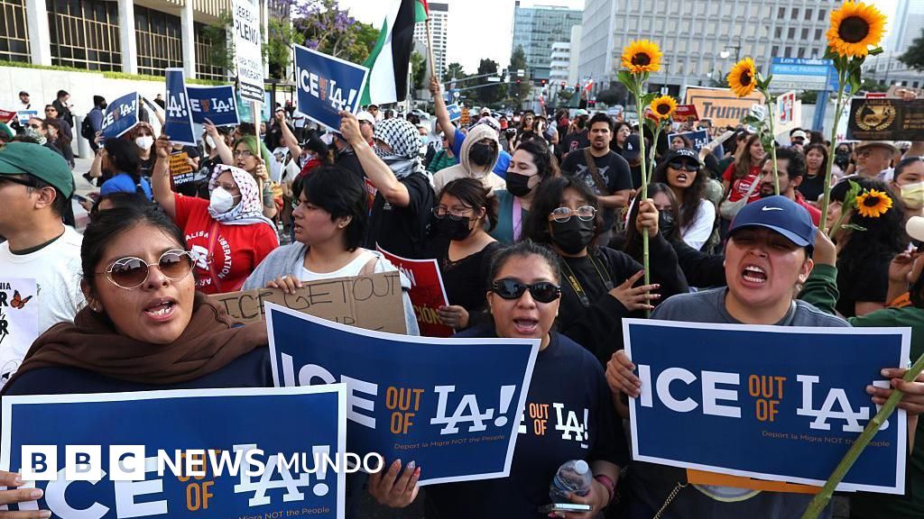 Protestas en Los Ángeles contra operativos de ICE: una voz por los inmigrantes