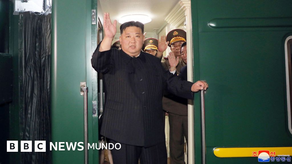 Cómo es el lujoso (y lento) tren blindado en el que el líder de Corea del Norte, Kim Jong-un, viaja a Rusia para su encuentro con Putin