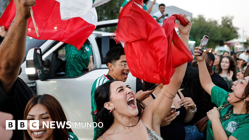 Su triunfo llena de orgullo a todo México": el festejo de Sheinbaum y los hinchas luego de que el Tr