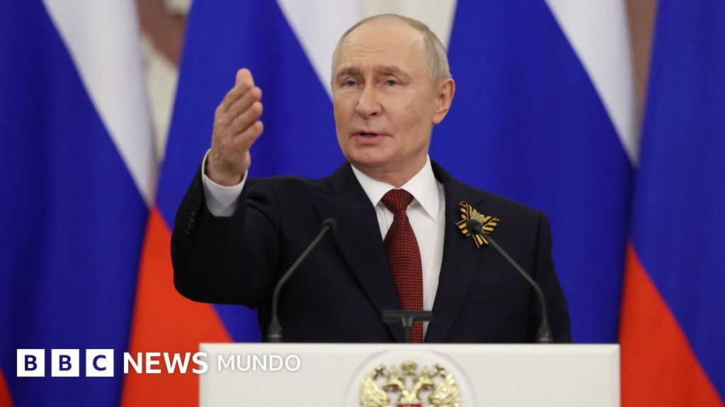 Putin dice que cree que la guerra de Rusia con Ucrania está 