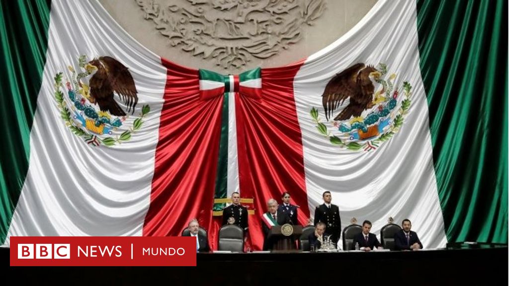 Toma de protesta de AMLO López Obrador, investido presidente de México