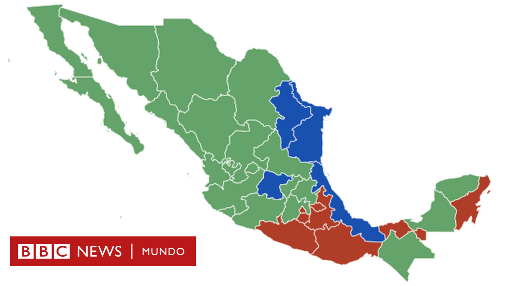 AMLO gana las elecciones cuánto cambió el mapa electoral de México