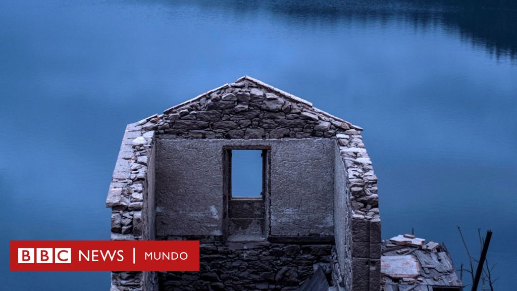Aceredo, a cidade fantasma da Espanha que emergiu das águas depois de três décadas