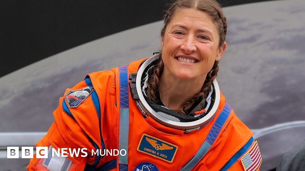 "Una foto me inspiró a ser astronauta": quién es Christina Koch, la primera mujer que viaja a la Luna a bordo de la misión Artemis II de la NASA