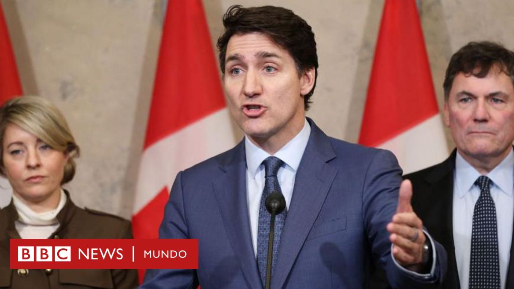 "Trump quiere que la economía de Canadá colapse para anexionarnos": la dura respuesta de Trudeau a los aranceles de Estados Unidos