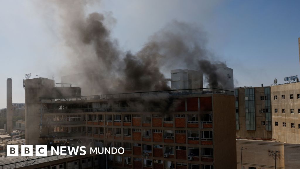 Escalada de violencia: Irán ataca hospital en Israel y bombardeo israelí a reactor nuclear
