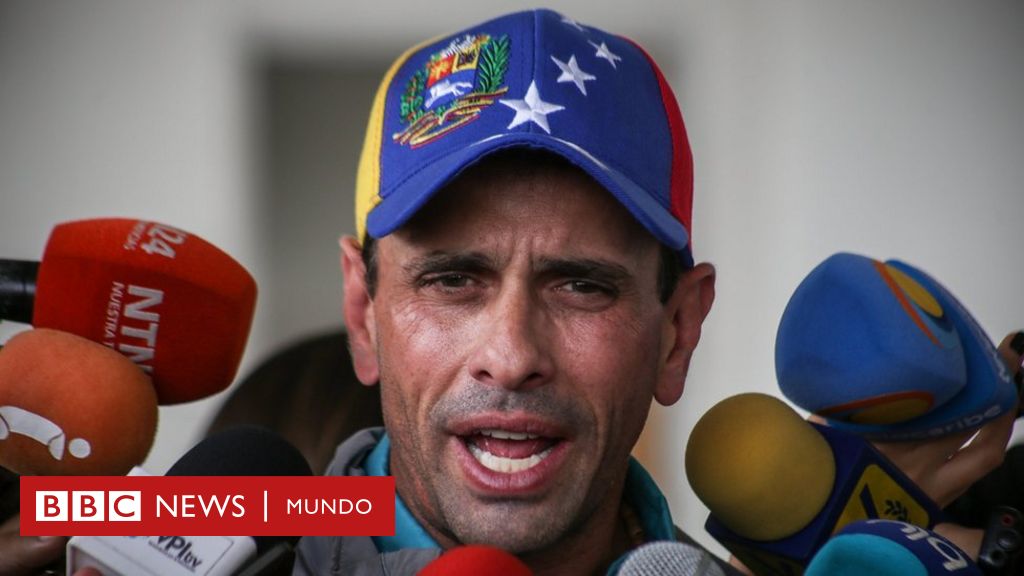 Venezuela: El Líder Opositor Henrique Capriles Denuncia Que Las ...