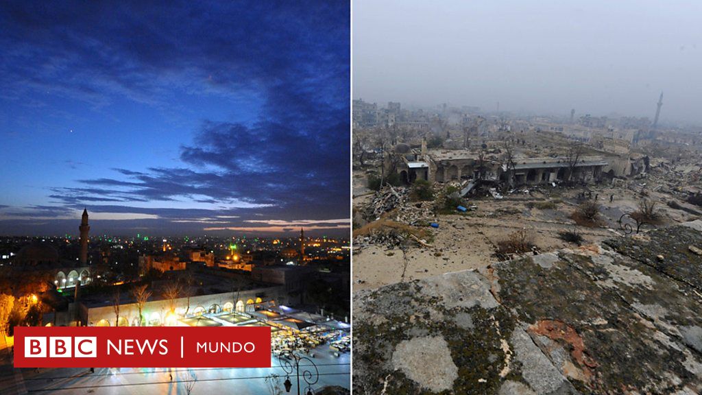 Alepo Antes Y Después De La Batalla Bbc News Mundo 1609