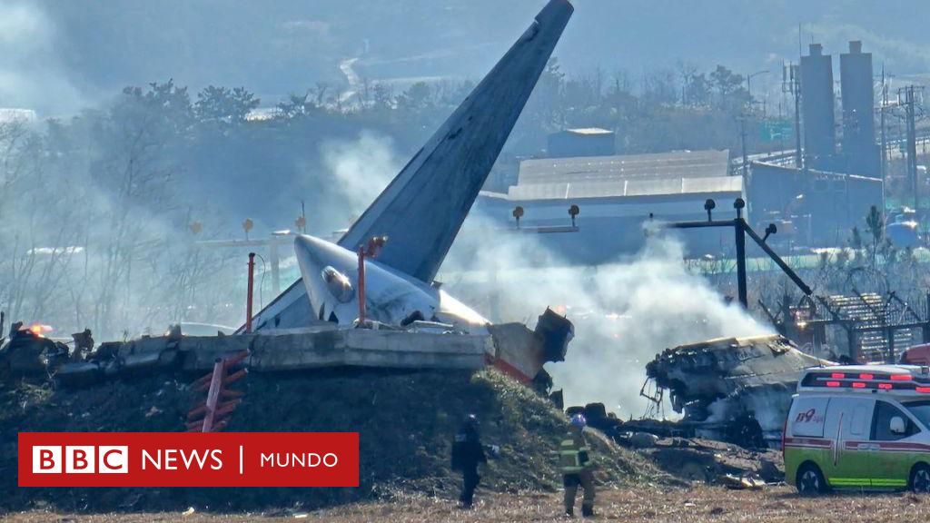 ¿Por qué había un muro al final de la pista en la que ocurrió el accidente de avión en Corea del Sur?