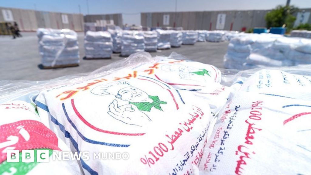 ガザでは配布できずイスラエルと国連が非難し合う数百袋の食料