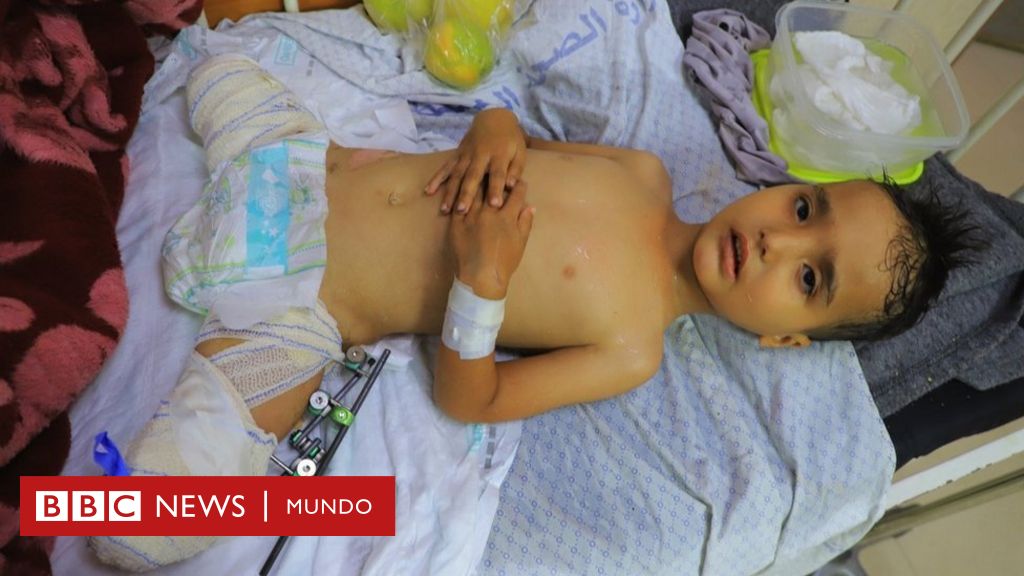 Heridos y solos: el dolor de los niños de Gaza que quedaron huérfanos