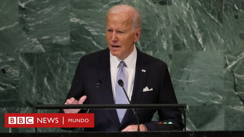 "Es una guerra que escogió un hombre": el fuerte discurso de Biden contra Putin ante la Asamblea General de la ONU