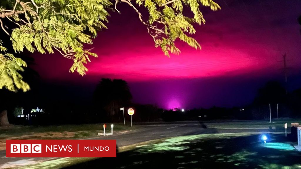 El misterioso resplandor rosado que causó inquietud en una ciudad australiana