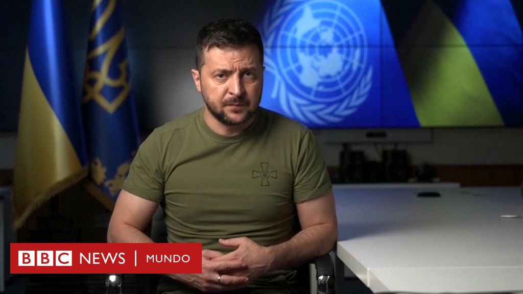 Zelensky asegura ante la ONU que Rusia debe recibir "un castigo justo" por la invasión de Ucrania