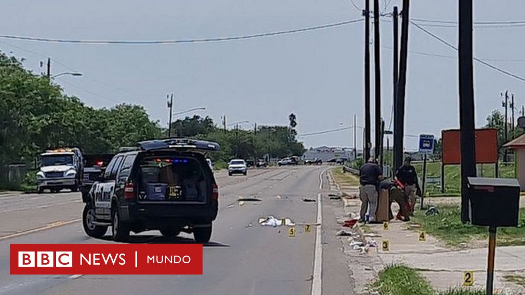 7 personas mueren tras ser atropelladas frente a un refugio de migrantes en Texas