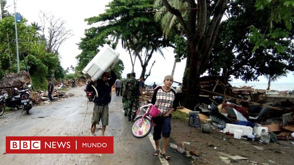 Tsunami En Indonesia: Las Imágenes Que Muestran La Devastación ...