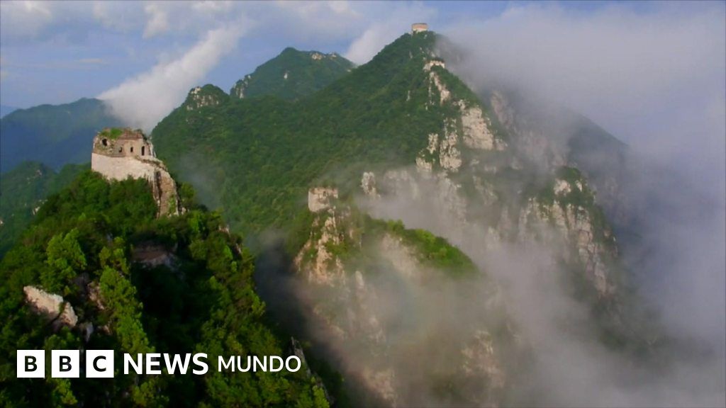 La impresionante belleza de la muralla china vista desde el aire BBC News Mundo La impresionante belleza de la muralla china vista desde el aire BBC News Mundo