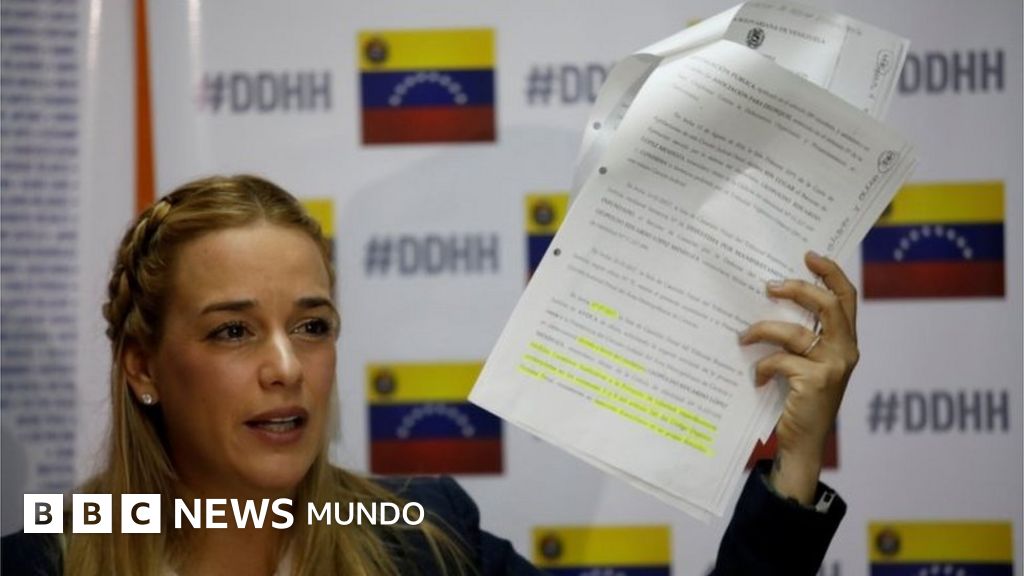 El gobierno de Venezuela bloquea la salida del país a la opositora Lilian Tintori, quien iba a reunirse con mandatarios de Europa