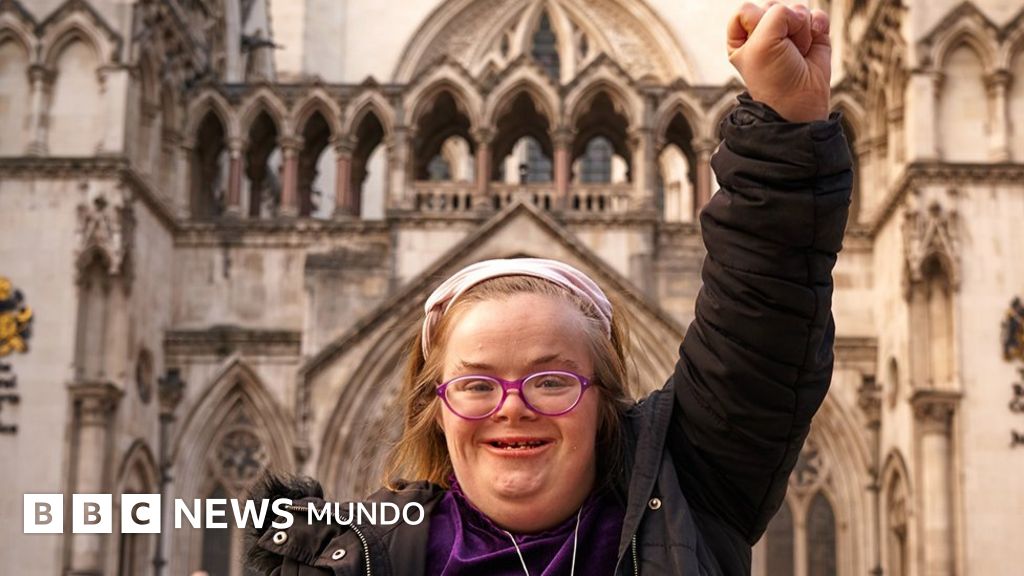 "¿Por qué mi vida es menos valiosa?": la lucha de Heidi Crowter por evitar que los fetos con síndrome de Down puedan ser abortados hasta el final de un embarazo
