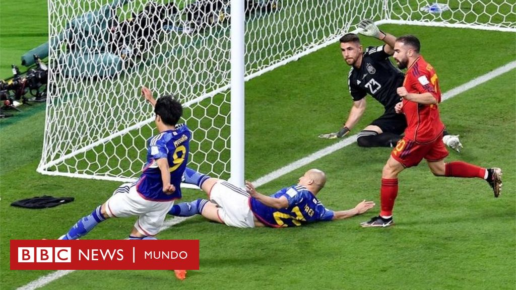 Mundial: ¿Salió o no del campo? La polémica por el segundo gol de Japón en su victoria sobre España en Qatar 2022
