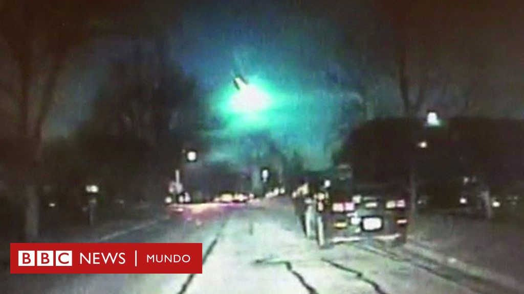 El enorme meteorito que cruzó el cielo en Estados Unidos BBC News Mundo