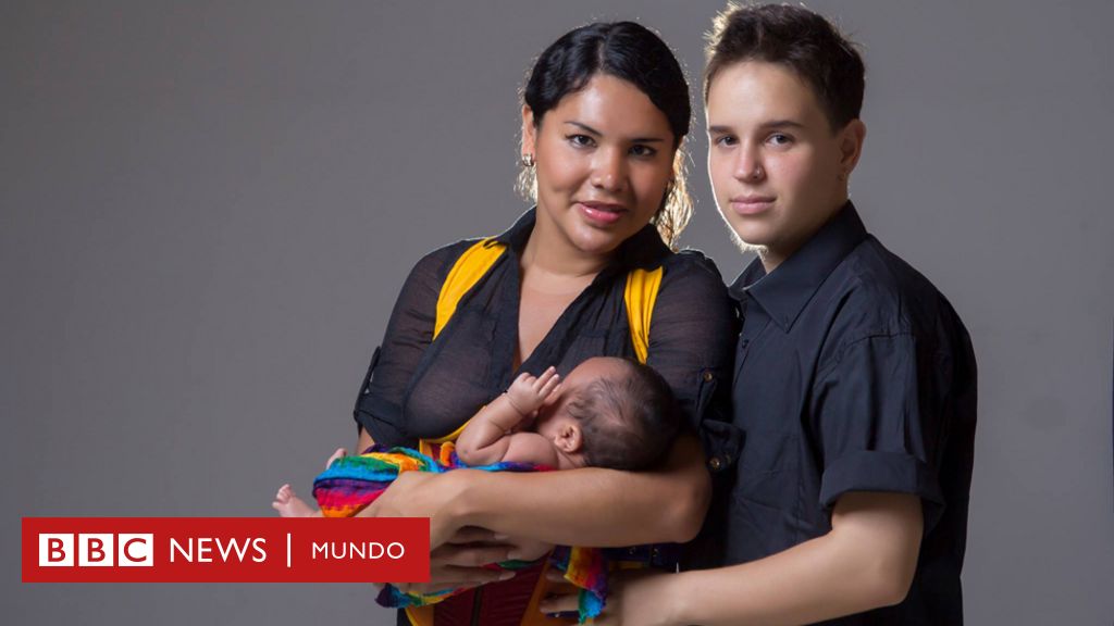 Diane y Fernando, la pareja de transexuales de Ecuador en la que el padre  dio a luz - BBC News Mundo